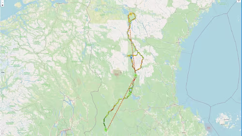 Sunne – Östersund Die Realität