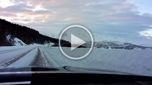 Tromsø – Skarberget – – Bognes – Bodø Am Rastplatz „ Aspenes “.