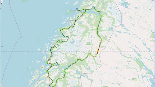 Bodø – Mosjøen Die Realität
