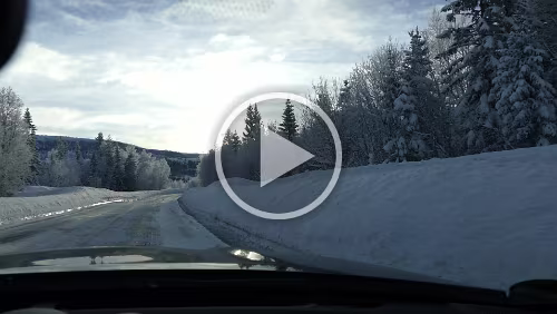 Mosjøen – Trondheim Die [E6] ist hier teilweise neu ausgebaut worden.