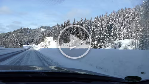 Lillehammer – Haukeli Blauer Himmel ist zu sehen.