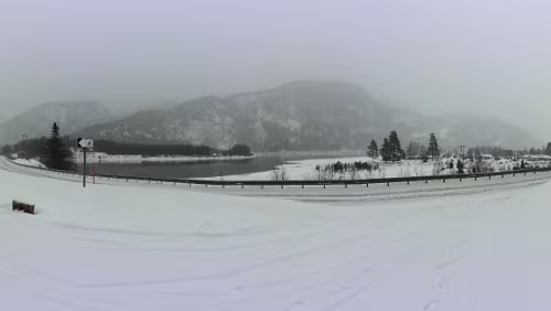 Haukeli – Kristiansand – – Hirtshals – Aarhus Am „ Reiårsfossen “. Panorama