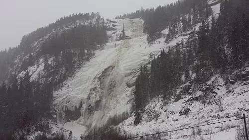 Haukeli – Kristiansand – – Hirtshals – Aarhus Der „ Reiårsfossen “.