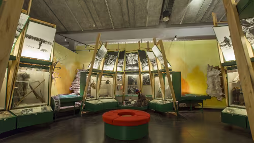 Ájtte Svenskt Fjäll- och Samemuseum Att reda sig. Foto: Maria Klang