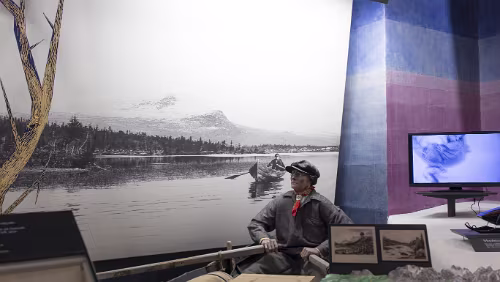 Ájtte Svenskt Fjäll- och Samemuseum På väg. Foto: Maria Klang