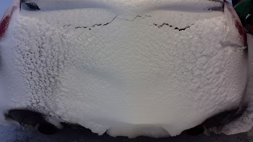 Vuollerim – Tromsø An der Tankstelle in Gällivare.