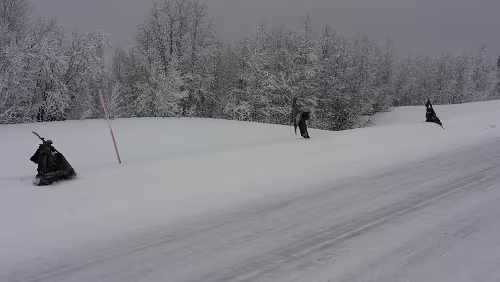 Vuollerim – Tromsø Die letzten Kilometer in Schweden. Was haben nur diese Dinger für eine Bedeutung?