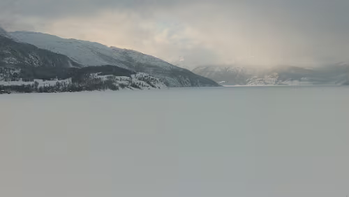 Bodø – Saltfjellet – Mosjøen Panorama am „Finneidfjord“. Panorama