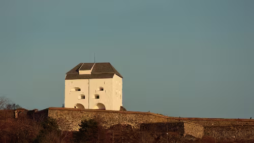 Trondheim „Kristiansten festning“.