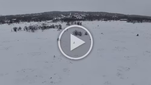 Dagali Rundblick mit Blick auf das Hotel.