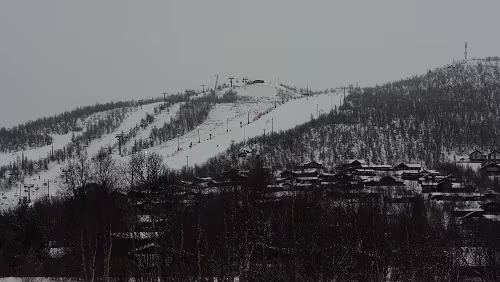 Lillehammer – Dagali Wirklich viel Schnee liegt nicht.