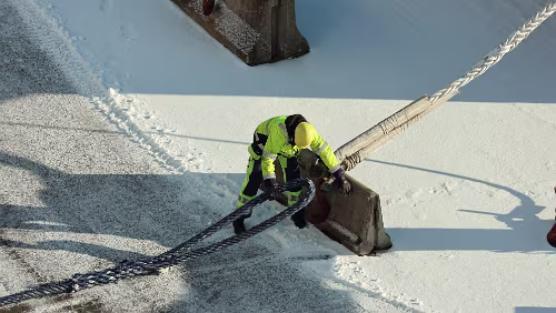 Dagali – Larvik – – Hirtshals – Aarhus Leinen los.