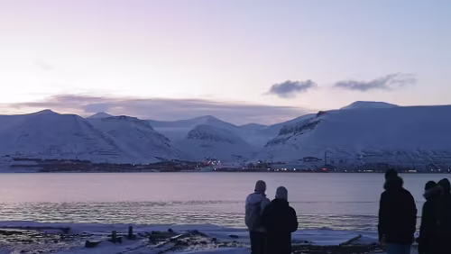 Hiorthhamn - Dark Season: Hike to Frozen Fjord Hiorthhamn - Dark Season: Hike to Frozen Fjord