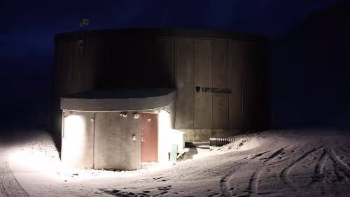 Longyearbyen Longyearbyen Høydebasseng, Becken HB01.