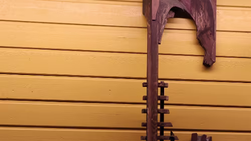 Longyearbyen An der Postfiliale.