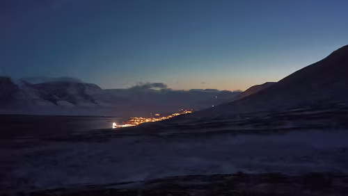 Seed Vault Hike - From Seed to Summit So hell wie es hier scheint war es in Wirklichkeit nicht.