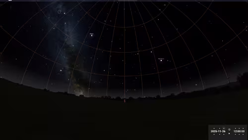 Sternenhimmel am… Karte – Reiseroute Mi 26.11.2025 Longyearbyen Unterkunft Unterkunft Aktuelle Wetteraussichten vv_Longyearbyen fc_Longyearbyen Sonnenauf- und Untergang /...