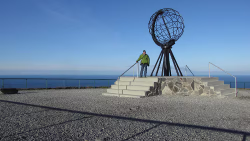Honningsvåg – Skarsvåg – Nordkapp Markus am Nordkap (Nordkapplatået)