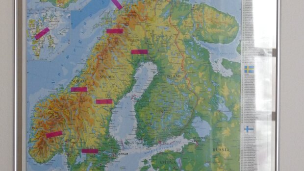 26.07.2020 | Scandinavia and Baltics Map physically 67 x 86cm Scandinavia and Baltics Map physically On this new physical map you will find all the countries of Scandinavia and the...