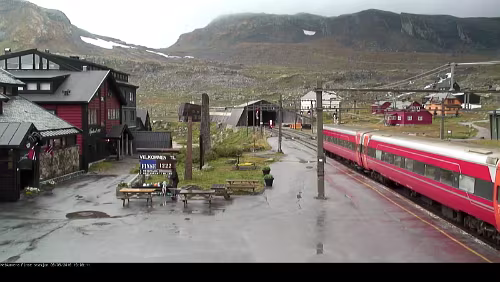 Finse stasjon Schmuddelwetter