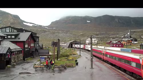 Finse stasjon Schmuddelwetter