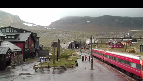 Finse stasjon Schmuddelwetter