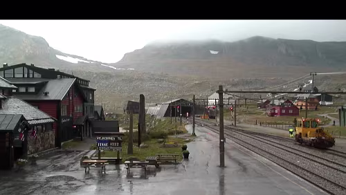 Finse stasjon Schmuddelwetter