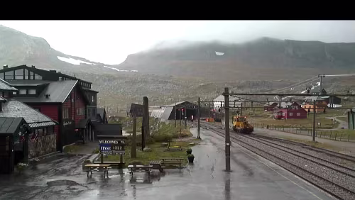 Finse stasjon Schmuddelwetter