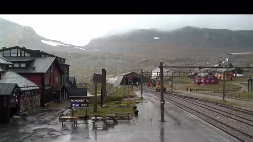 Finse stasjon Schmuddelwetter