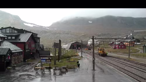 Finse stasjon Schmuddelwetter