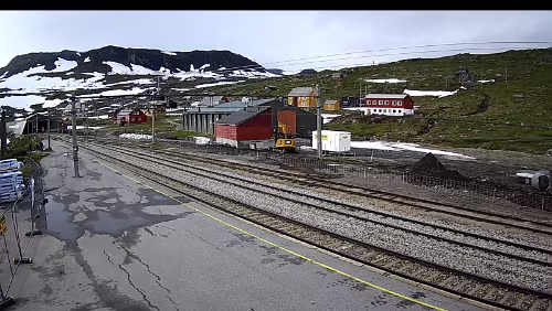 Finse Tja, der Schnee nimmt rapide ab