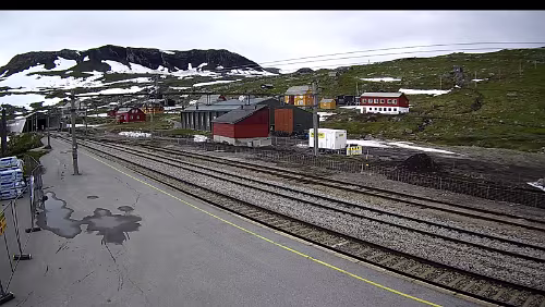 Finse Tja, der Schnee nimmt rapide ab