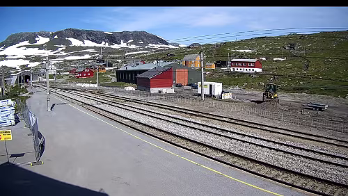 Finse Tja, der Schnee nimmt rapide ab