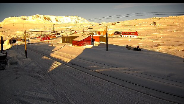 November Bilder von der WebCam Finse stasjon .