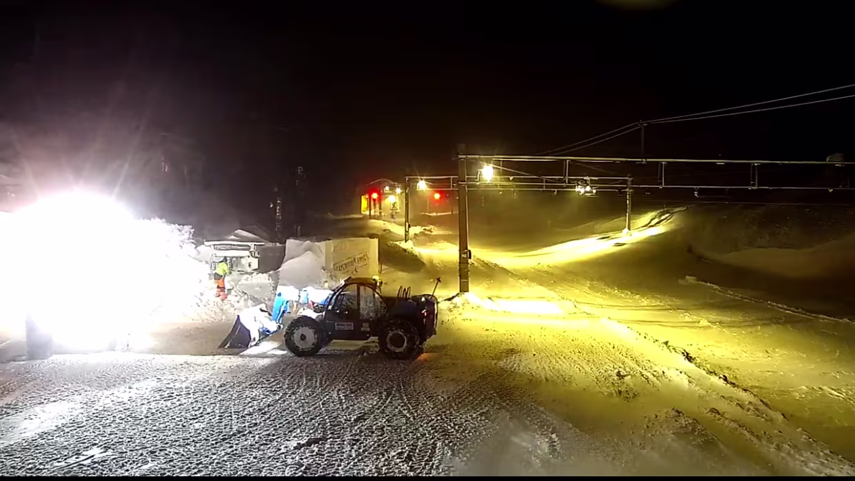 2020 Bilder von der WebCam Finse stasjon aus 2020.