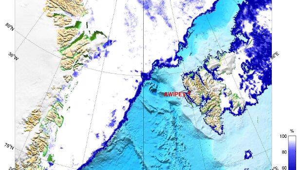 Daten von meereisportal.de Aktuelle Meereiskarten der Arktis und Antarktis [1] [2] [3] [4] [5] als Zeitraffer-Videos. Die Videos sind...